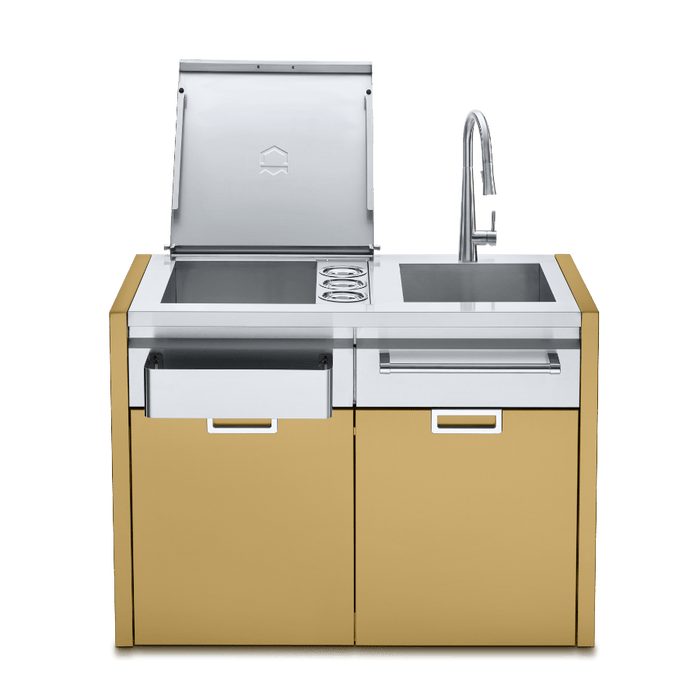 Crown Verity Crown Verity Infinite Modular Beverage Center - IBC42 Grand Canyon Gold IBC42GC Outdoor Finished