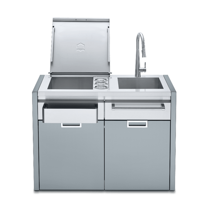 Crown Verity Crown Verity Infinite Modular Beverage Center - IBC42 Muskoka Mist IBC42MM Outdoor Finished