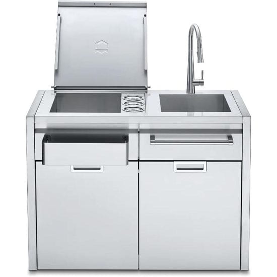 Crown Verity Crown Verity Infinite Modular Beverage Center with Two Drawer - IBC42-2D IBC42-2D Outdoor Finished