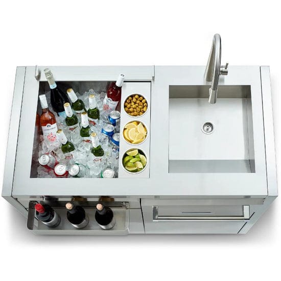 Crown Verity Crown Verity Infinite Modular Beverage Center with Water Heater - IBC42-WH IBC42-WH Outdoor Finished