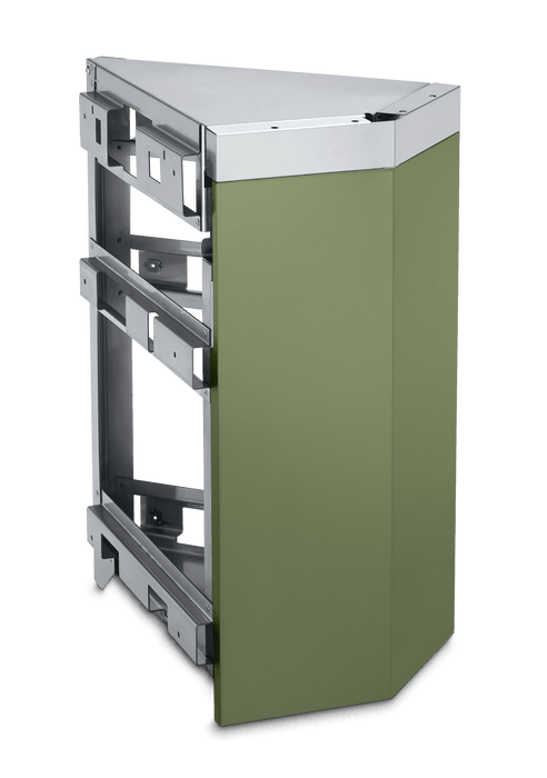 Crown Verity Crown Verity Infinite Series 45 Degree Corner Cabinet - ICC45 Napa Valley Olive ICC45NV Barbecue Parts
