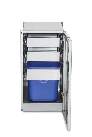 Crown Verity Crown Verity Infinite Series Cabinet Module with Garbage Holder & Double Drawer - ICM-GH-2D ICM-GH-2D Barbecue Parts