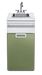 Crown Verity Crown Verity Infinite Series Cabinet Module with Sink & Two Drawers - ICM-SK-2D Napa Valley Olive ICMNV-SK-2D Barbecue Parts