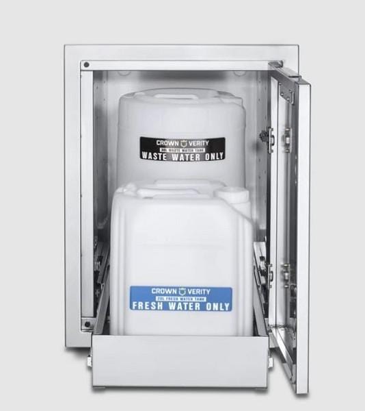 Crown Verity Crown Verity Infinite Series Large Built-In Cabinet with Water Bin Storage - IBILC-SK-WBS IBILC-SK-WBS Barbecue Parts