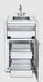 Crown Verity Crown Verity Infinite Series Small Built-In Cabinet with Sink & 2 Single Drawers - IBISC-SK-2D IBISC-SK-2D Barbecue Parts