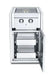 Crown Verity Crown Verity Infinite Series Small Cabinet with Built-In Dual Side Burner & Two Single Drawers - IBISC-SBNG-2D IBISC-SBNG-2D Barbecue Finished - Gas