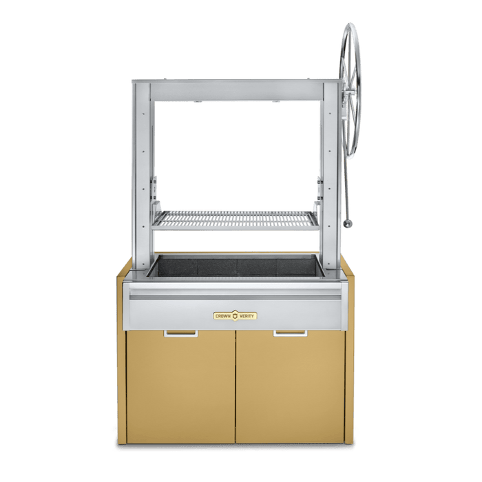 Crown Verity Crown Verity Modular Argentinian Grill - IAG36 Grand Canyon Gold IAG36GC Barbecue Finished - Gas