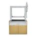 Crown Verity Crown Verity Modular Argentinian Grill - IAG36 Grand Canyon Gold IAG36GC Barbecue Finished - Gas