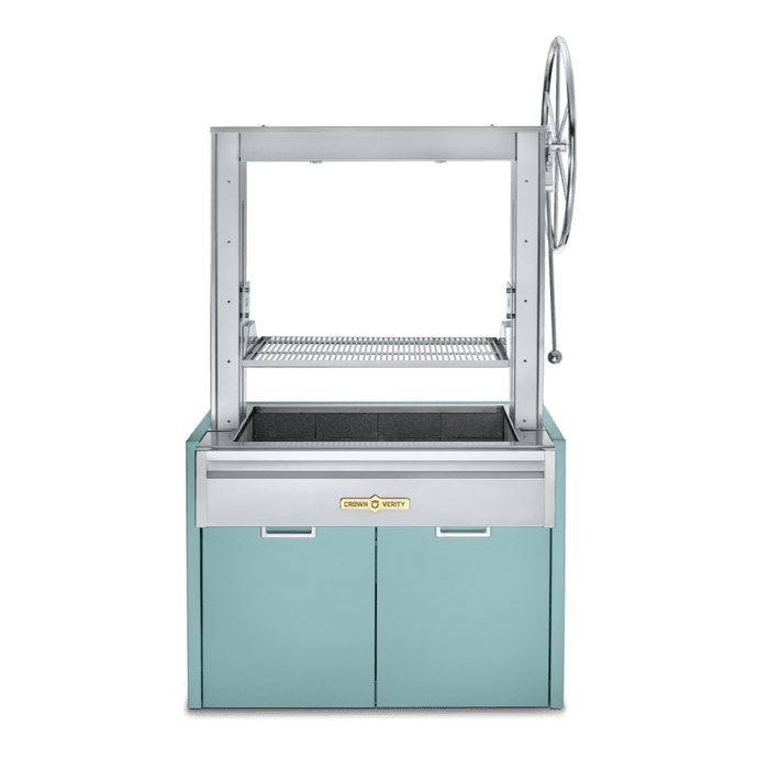 Crown Verity Crown Verity Modular Argentinian Grill - IAG36 Grotto Turquoise IAG36GT Barbecue Finished - Gas