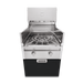 Crown Verity Crown Verity Modular  Power Burner with Light Package - ICM-PBNG-LT Alaskan Midnight ICM-PBNGAM-LT Barbecue Finished - Gas