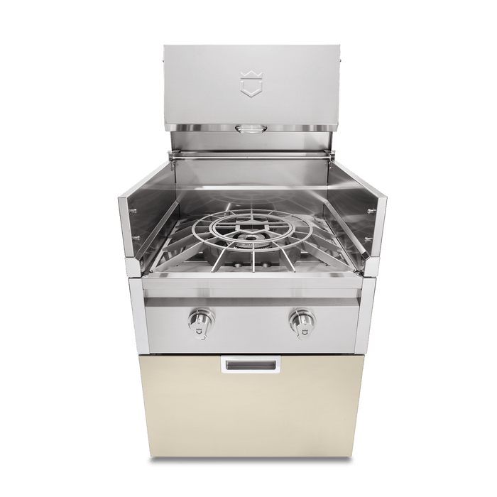 Crown Verity Crown Verity Modular  Power Burner with Light Package - ICM-PBNG-LT Alberta Wheatfield ICM-PBNGAW-LT Barbecue Finished - Gas