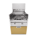 Crown Verity Crown Verity Modular  Power Burner with Light Package - ICM-PBNG-LT Grand Canyon Gold ICM-PBNGGC-LT Barbecue Finished - Gas