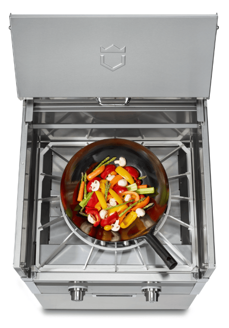 Crown Verity Crown Verity Modular  Power Burner with Light Package - ICM-PBNG-LT ICM-PBNG-LT Barbecue Finished - Gas