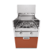 Crown Verity Crown Verity Modular  Power Burner with Light Package - ICM-PBNG-LT Red Rock Sandstone ICM-PBNGRR-LT Barbecue Finished - Gas