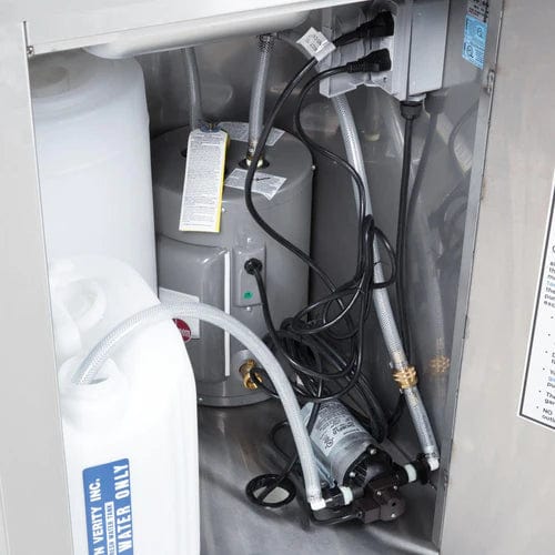 Crown Verity Crown Verity Portable Space Saver Sink (Hot & Cold version) CV-PHS-4 Barbecue Finished - Gas