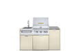 Crown Verity Crown Verity Three-Piece Modular Grill Package Propane / Alberta Wheatfield CV-IMP-3-AW-LP Barbecue Finished - Gas