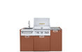 Crown Verity Crown Verity Three-Piece Modular Grill Package Propane / Red Rock Sandstone CV-IMP-3-RR-LP Barbecue Finished - Gas