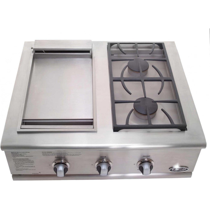 Dcs 30" Liberty  Side Burner/ Griddle Natural Gas 71474 Barbecue Finished - Gas 780405714749