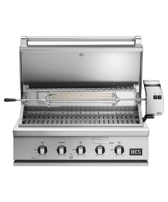 Dcs DCS Series 7 Built-in Grill w. Rotisserie (36") - BH1-36R Barbecue Finished - Gas
