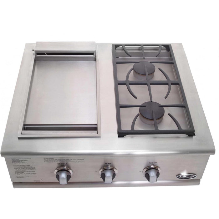 Dcs DCS Series 7 Double Side Burner / Griddle (30") - BFGC-30BGD Natural Gas 71474 Barbecue Finished - Gas 780405714749