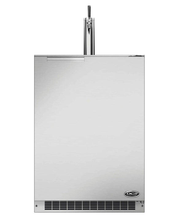 Dcs DCS Single Tap Keg / Beer Dispenser (24") - RFT24T-1 Right Handle 71517 Barbecue Finished - Gas