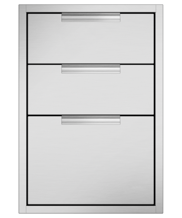 Dcs DCS Tower Drawers (Triple) - TDT1-20 71668 Barbecue Parts 780405714947