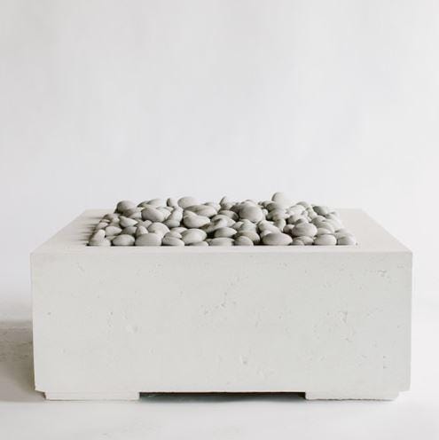 Dekko Dekko Alea Concrete 60,000 BTU Fire Pit ALEA Fireplace Finished - Outdoor