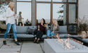 Dekko Dekko Sonoma 65,000 BTU Concrete Fire Pit SONOMA Fireplace Finished - Outdoor