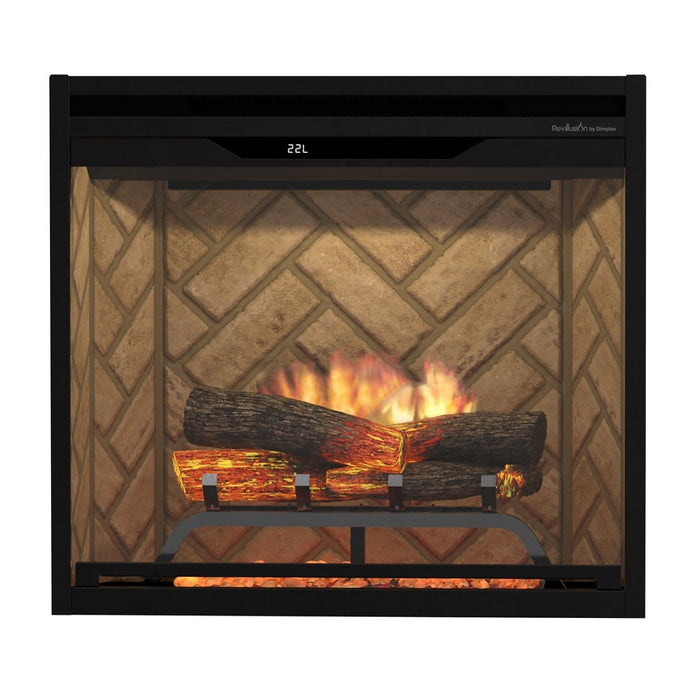 Dimplex Dimplex 24" Revillusion Built-in Electric Firebox - REV24 Herringbone 500005733 Fireplace Finished - Electric 781052159211