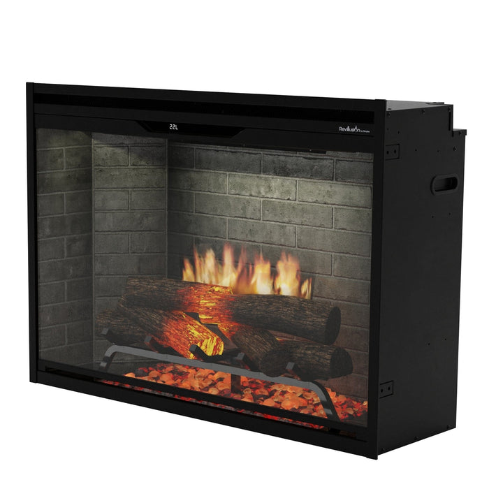 Dimplex Dimplex 36" Revillusion Built-in Electric Firebox - REV36 Fireplace Finished - Electric