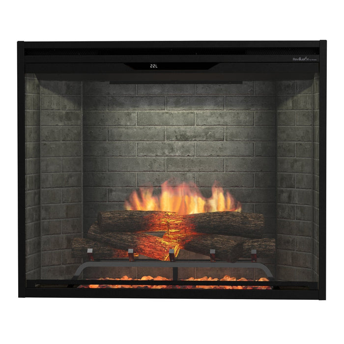 Dimplex Dimplex 36" Revillusion Portrait Built-in Electric Firebox - REV36P Neutral Brick 500005135 Fireplace Finished - Electric 781052157200