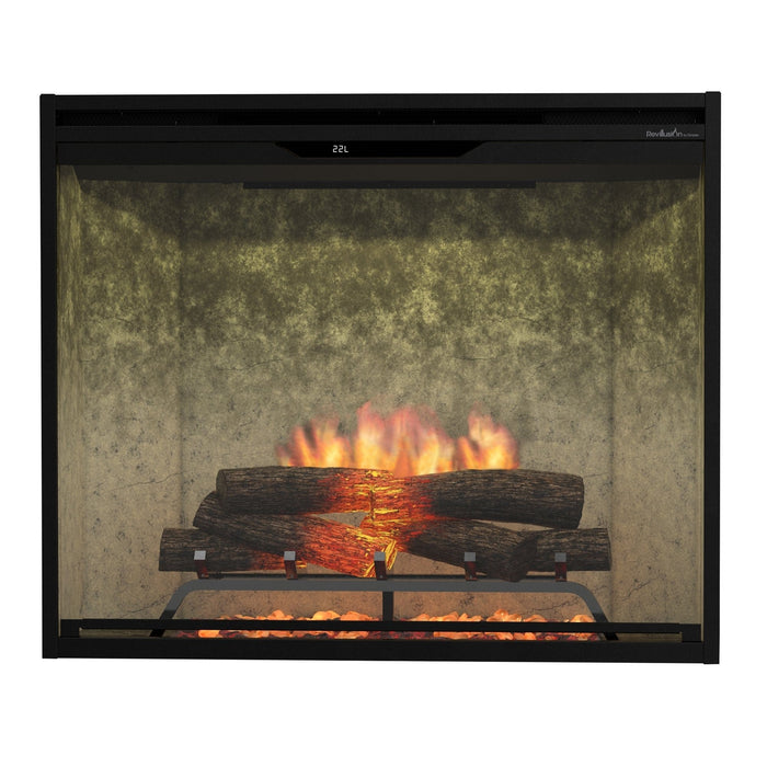 Dimplex Dimplex 36" Revillusion Portrait Built-in Electric Firebox - REV36P Weathered Concrete 500005136 Fireplace Finished - Electric 781052157217