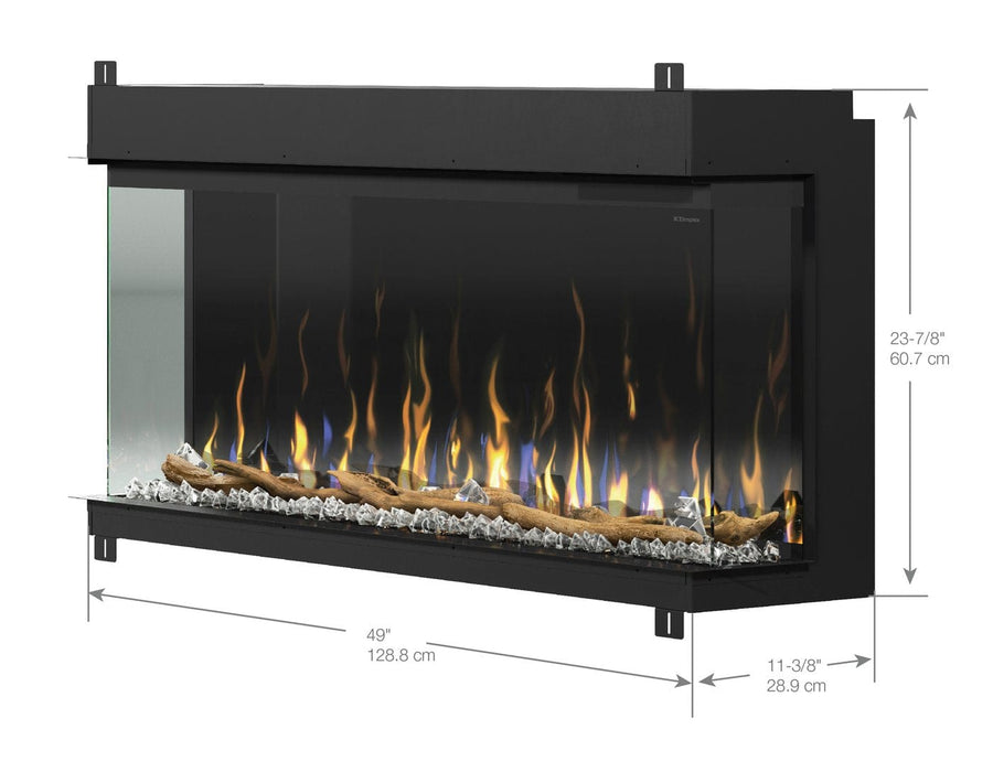 Dimplex Dimplex IgniteXL Bold 50" Built-in Linear Electric Fireplace XLF5017-XD Fireplace Finished - Electric 781052137226