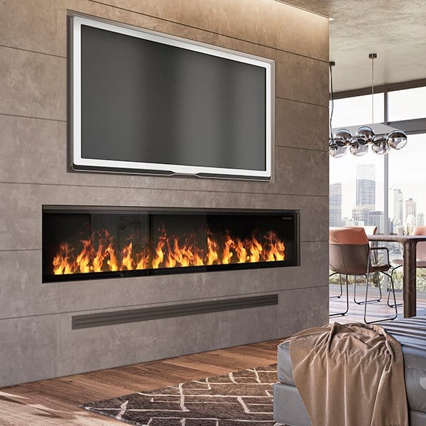 Dimplex Dimplex Opti-Myst Linear 86" Vapor Electric Fireplace - OLF86-AM 136809 Fireplace Finished - Electric 781052136809