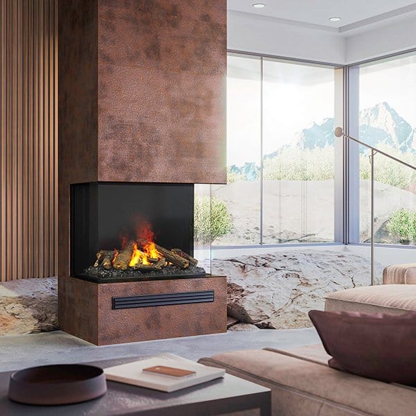 Dimplex Dimplex OptiMyst e-MatriX Three-Sided 39" Built-in Water Vapor Fireplace FEF3226L3 Fireplace Finished - Electric 781052132054