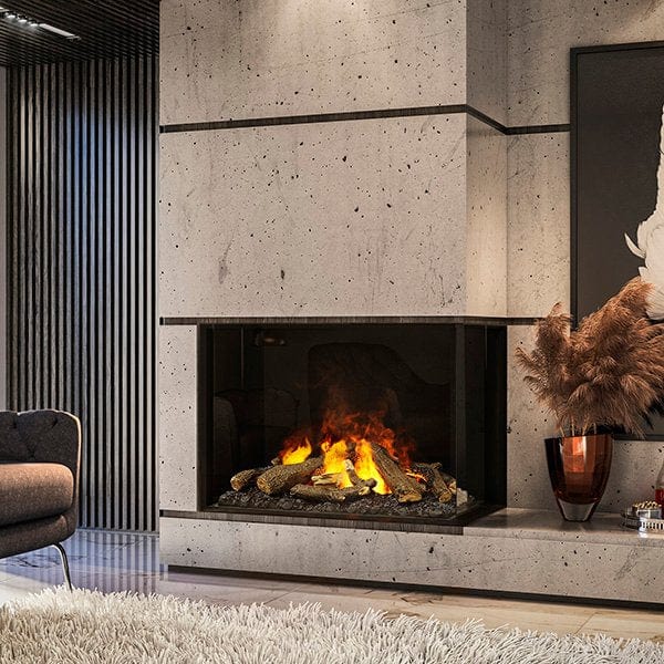 Dimplex Dimplex OptiMyst e-MatriX Two-Sided 37" Right-Facing Built-in Water Vapor Fireplace FEF3226L2R Fireplace Finished - Electric 781052132047