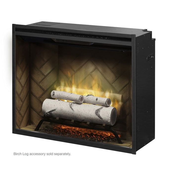 Dimplex Dimplex Revillusion RBF24DLX Electric Firebox Weathered Concrete RBF24DLXWC Fireplace Finished - Electric