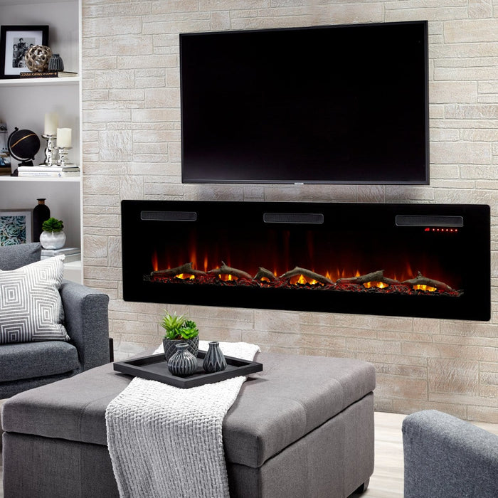 Dimplex Dimplex Sierra 72" Linear Electric Fireplace SIL72 Fireplace Finished - Electric