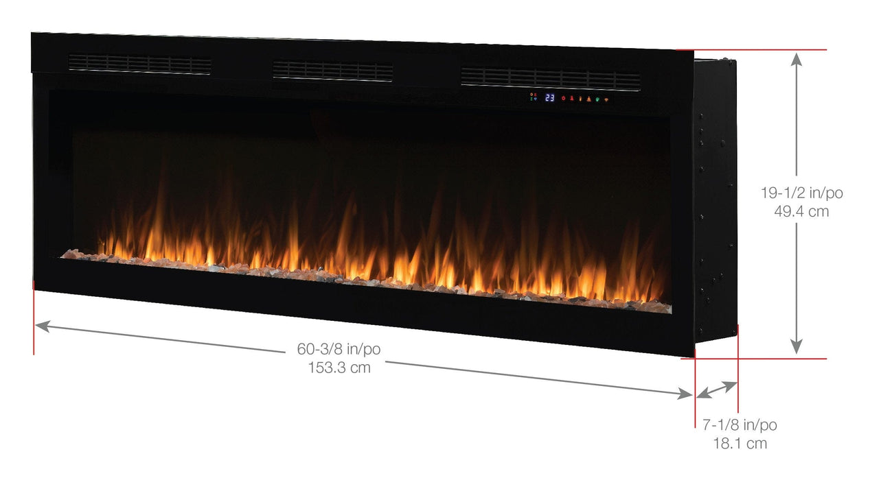 Dimplex Dimplex Vital Sense 60" Linear Fireplace - SEN60 500005120 Fireplace Finished - Electric 781052137295