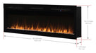 Dimplex Dimplex Vital Sense 60" Linear Fireplace - SEN60 500005120 Fireplace Finished - Electric 781052137295