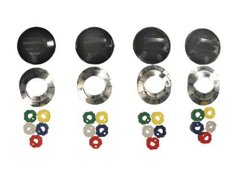 (Do Not Use) Supco Universal Electric Range Knob Kit (Burners) - RK100 RK100 Major Appliance Parts