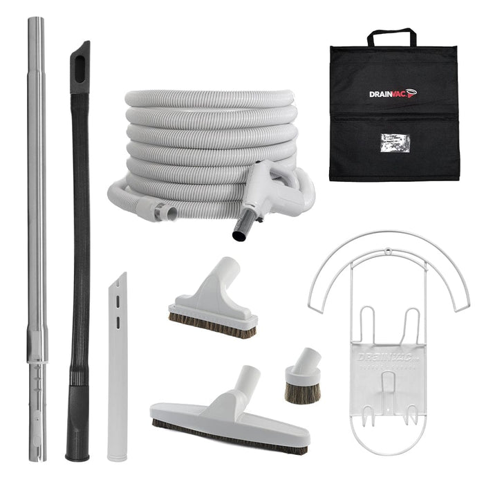 Drainvac - Broan Nutone Vacs Drainvac Central Vacuum Premium Accessory Kit (35 ft.) - KIT35P KIT35P Vacuum Finished