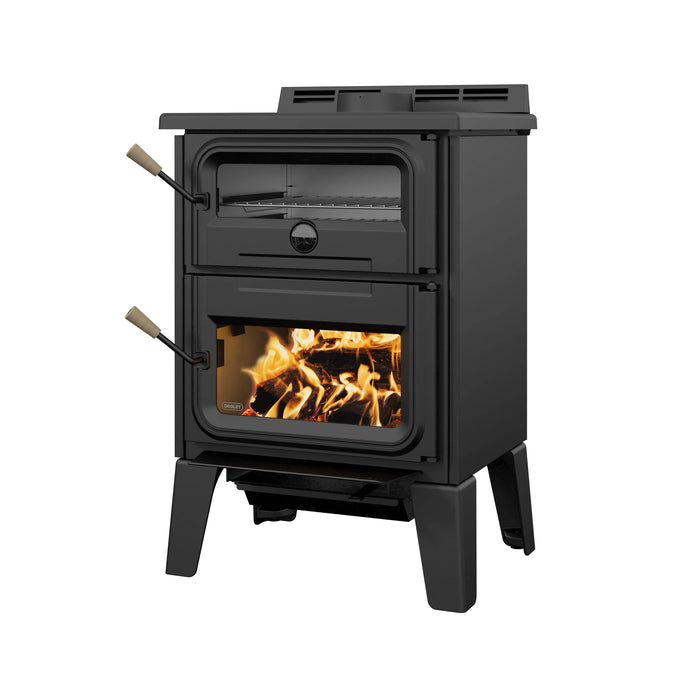 Drolet Drolet Bistro Wood Burning Cookstove DB04815-MFP Fireplace Finished - Wood
