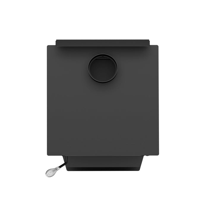 Drolet Drolet Black Stag II Wood Stove DB03411-MFP Fireplace Finished - Wood