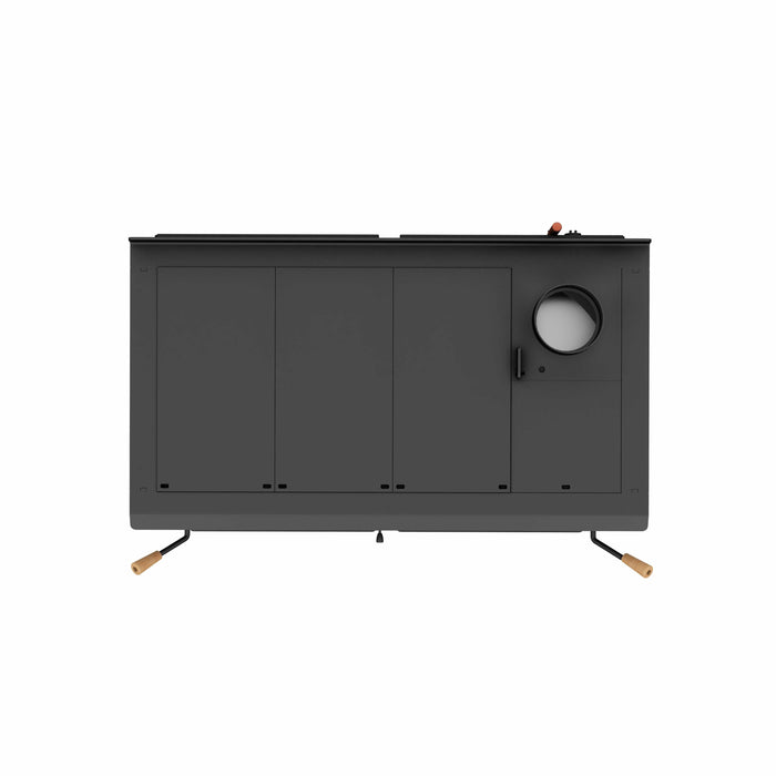 Drolet Drolet Chic-Choc Wood Burning Cookstove DB04820 Fireplace Finished - Wood