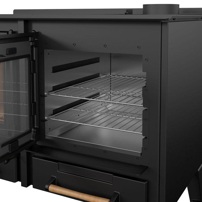 Drolet Drolet Chic-Choc Wood Burning Cookstove DB04820-MFP Fireplace Finished - Wood