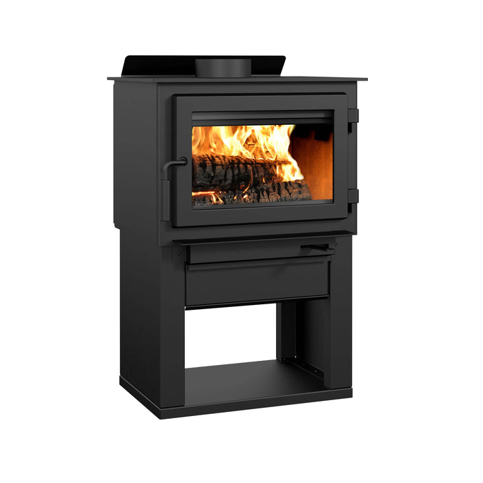 Drolet Drolet Deco II Wood Stove DB03205-MFP Fireplace Finished - Wood
