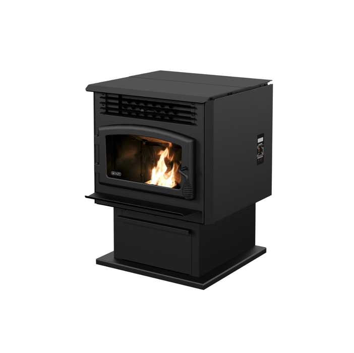 Drolet Drolet Eco-55 Pellet Stove DP00070 Fireplace Finished - Wood