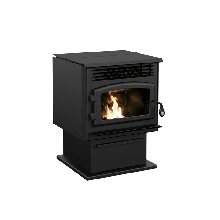 Drolet Drolet Eco-55 Pellet Stove DP00070 Fireplace Finished - Wood