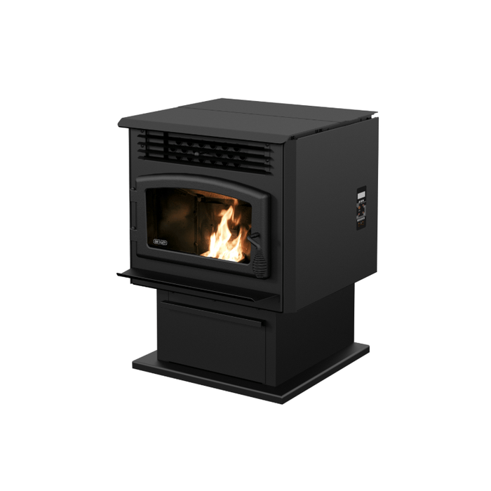 Drolet Drolet Eco-55 Pellet Stove DP00070-MFP Fireplace Finished - Wood